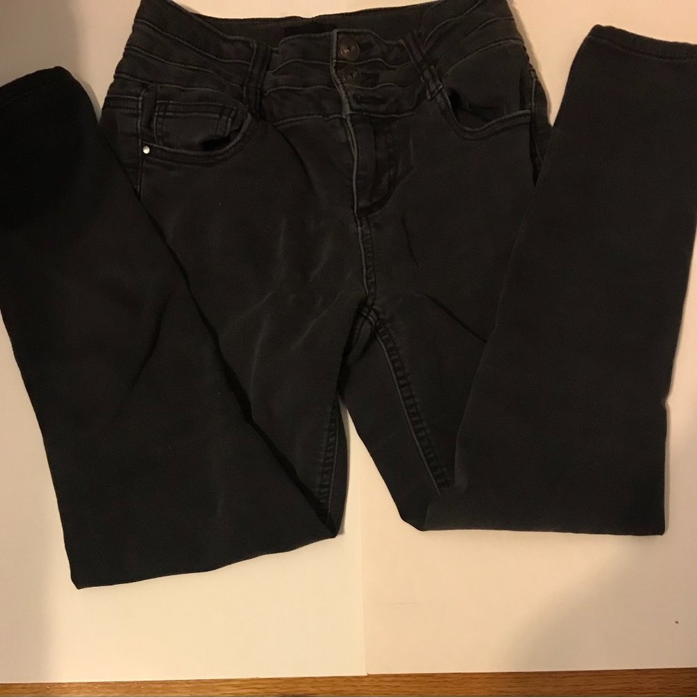 Black High Waisted Jeans